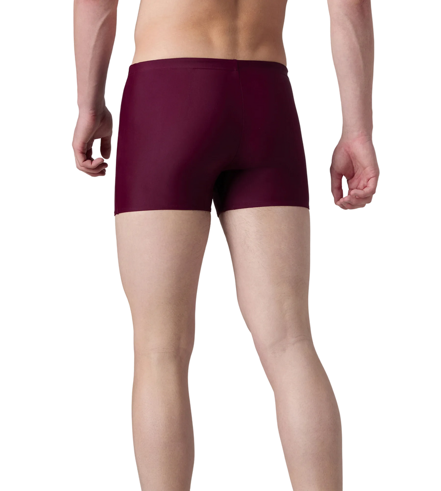 Men's Enduraflex Boom Logo Print Aquashort - Chocaberry & Black