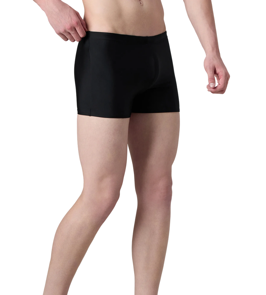 Men's Endurance10 Boom Logo Print Aquashort - Black & Coin Grey