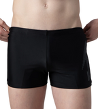 Men's Endurance10 Boom Logo Print Aquashort - Black & Coin Grey
