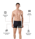 Men's Endurance 10 Medley Logo Aquashort - True Navy & Spritz
