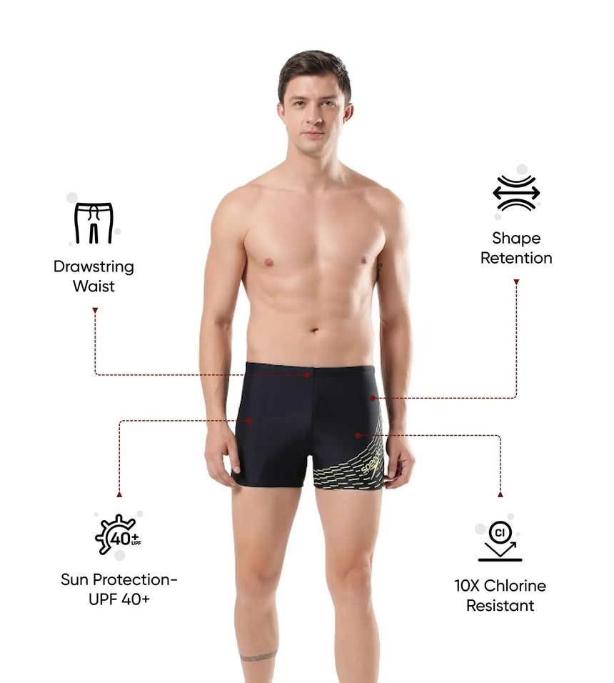 Men's Endurance 10 Medley Logo Aquashort - True Navy & Spritz