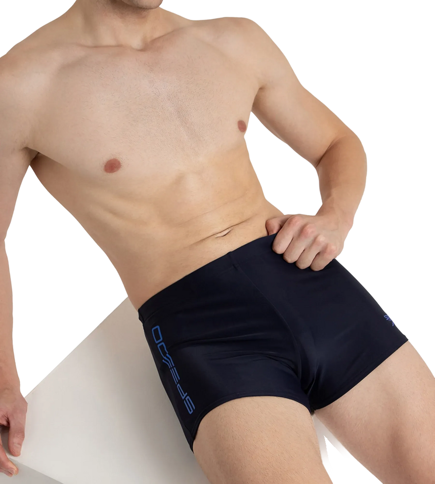 Men's Endurance10 Graphic Print Essential Aquashort - True Navy & Tonal