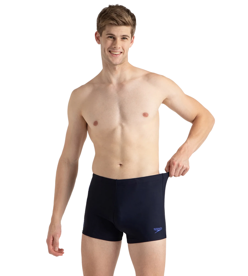 Men's Endurance10 Graphic Print Essential Aquashort - True Navy & Tonal