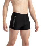 Men's Endurance10 Graphic Print Essential Aquashort - Black & Elephant