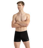 Men's Endurance10 Graphic Print Essential Aquashort - Black & Elephant