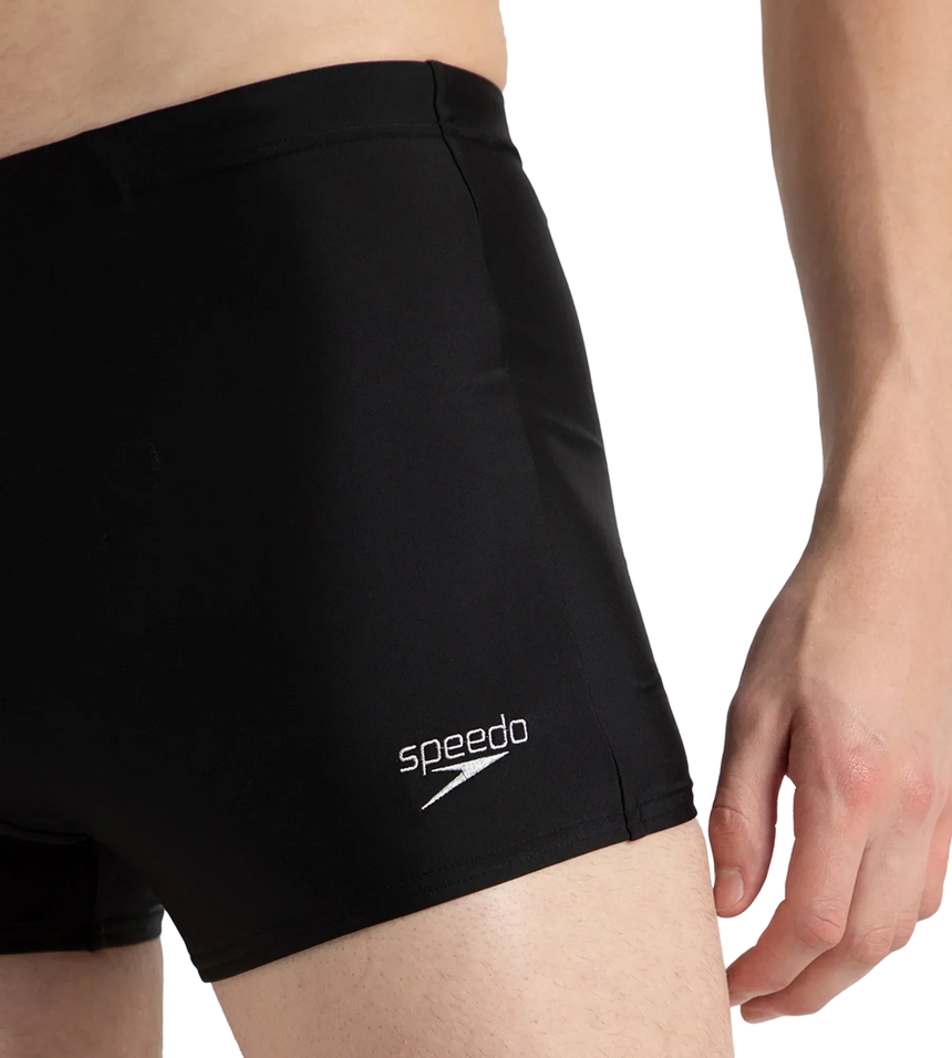 Men's Endurance10 Graphic Print Essential Aquashort - Black & Elephant