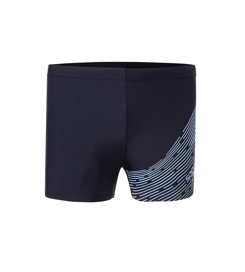 Men's Endurance 10 Medley Logo Aquashort - True Navy & Curious Blue