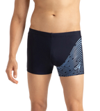 Men's Endurance 10 Medley Logo Aquashort - True Navy & Curious Blue