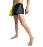 Men's Endurance 10 Medley Logo Aquashort - True Navy & Curious Blue