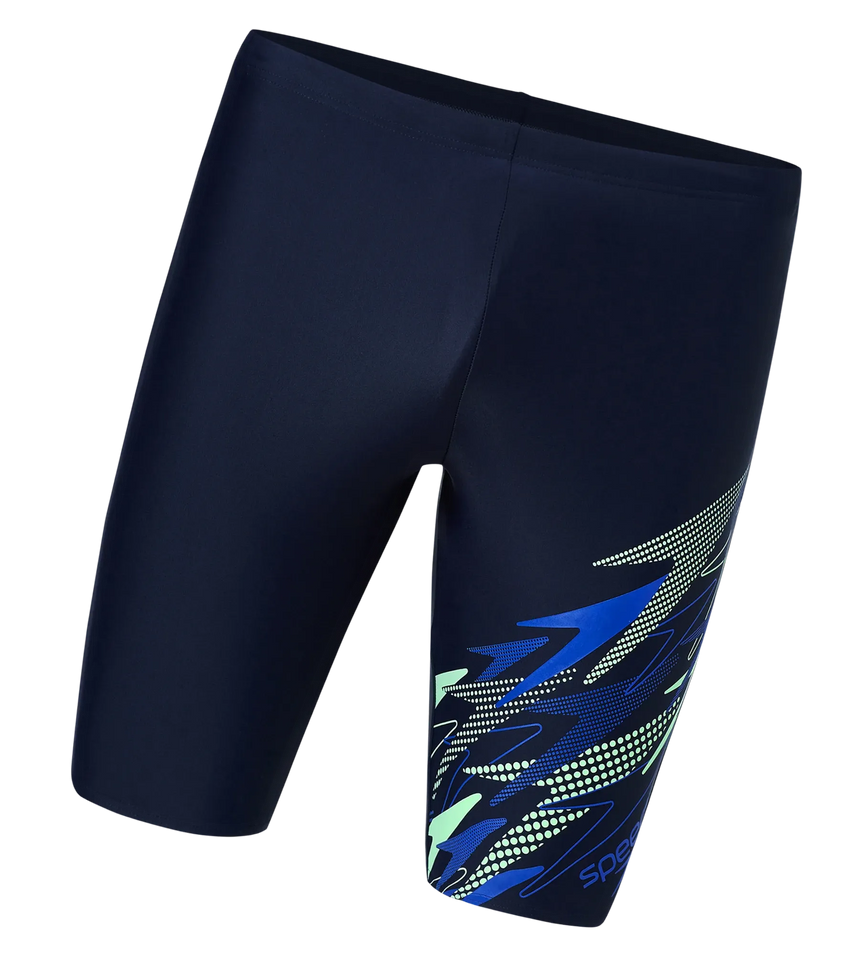 Men's Endurance10 Medley Print Gala Logo Jammer - True Navy & Deep Saffire