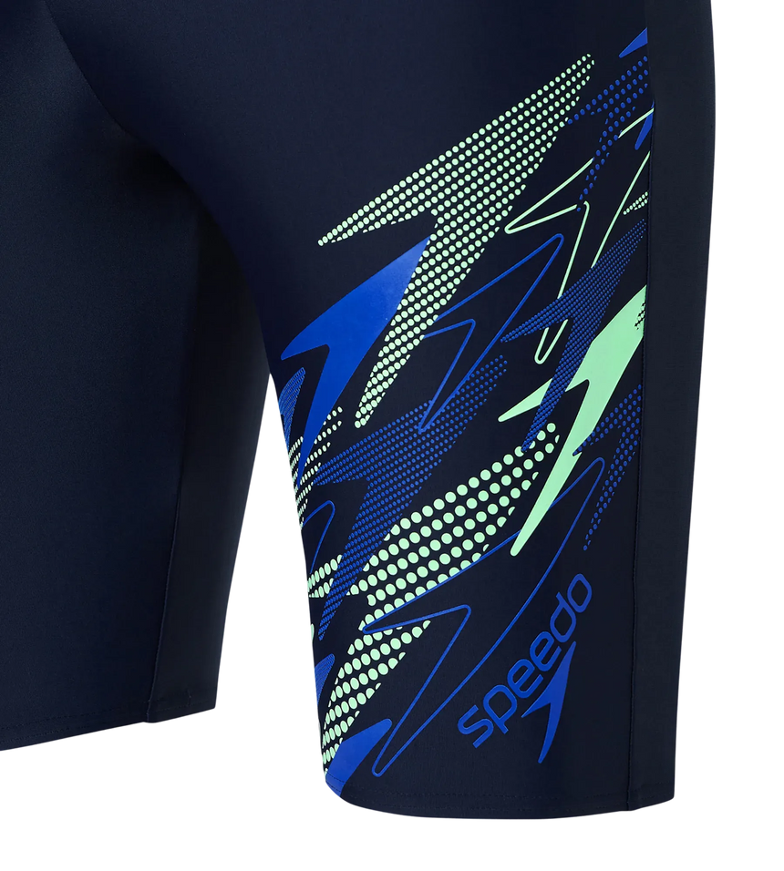 Men's Endurance10 Medley Print Gala Logo Jammer - True Navy & Deep Saffire
