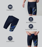 Men's Endurance10 Medley Print Gala Logo Jammer - True Navy & Deep Saffire