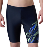 Men's Endurance10 Medley Print Gala Logo Jammer - True Navy & Deep Saffire