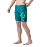 Men's Endurance10 Medley Print Gala Logo Jammer - Nordic Teal & Alfalfa Green