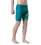 Men's Endurance10 Medley Print Gala Logo Jammer - Nordic Teal & Alfalfa Green