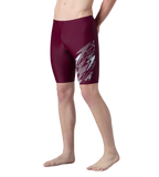 Men's Enduraflex Medley Gala Logo Print Jammer - Chockaberry & Evening Grey