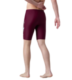 Men's Enduraflex Medley Gala Logo Print Jammer - Chockaberry & Evening Grey