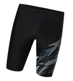 Men's Endurance10 Medley Print Gala Logo Jammer - Black & Grey Lead