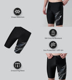 Men's Endurance10 Medley Print Gala Logo Jammer - Black & Grey Lead