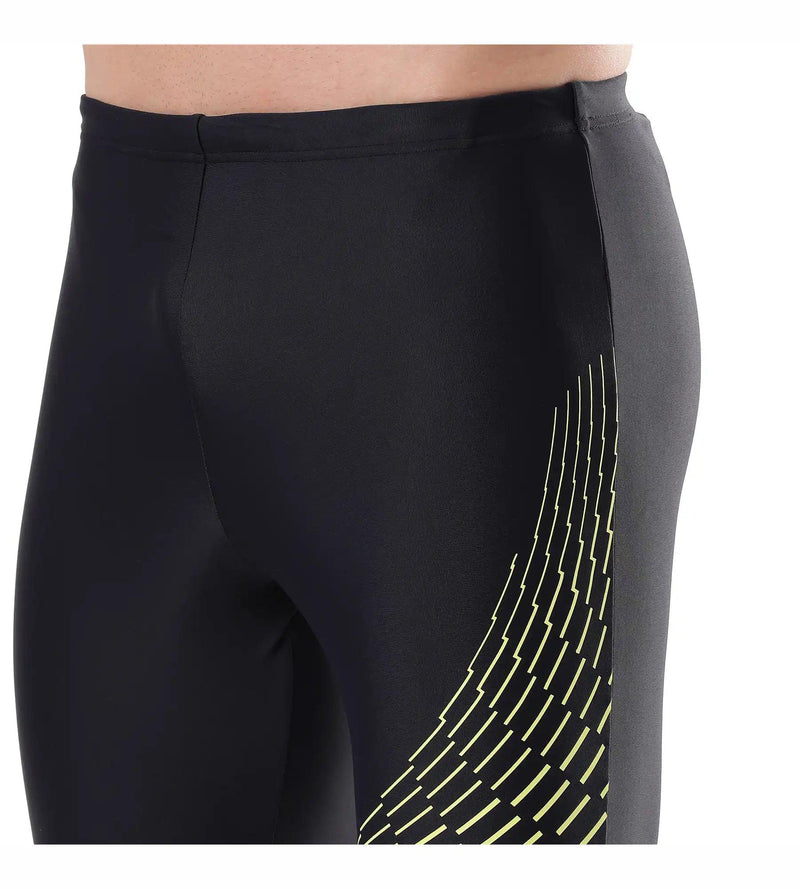 Men's Endurance Medley Logo Jammer - True Navy & Spritz_6