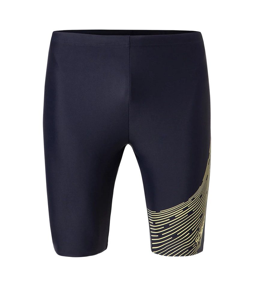 Men's Endurance 10 Medley Logo Jammer - True Navy & Lemondrizzle