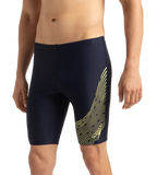 Men's Endurance 10 Medley Logo Jammer - True Navy & Lemondrizzle