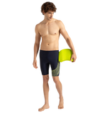 Men's Endurance 10 Medley Logo Jammer - True Navy & Lemondrizzle