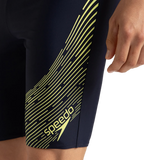 Men's Endurance 10 Medley Logo Jammer - True Navy & Lemondrizzle