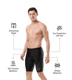 Men's Endurance 10 Medley Logo Jammer - Black & Ardesia