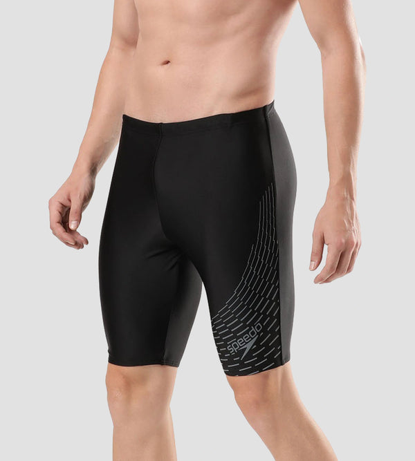 Men's Endurance 10 Medley Logo Jammer - Black & Ardesia
