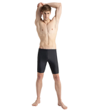 Men's Endurance10 Tide Print Sports Gala Logo Jammer - Oxid Grey & Black