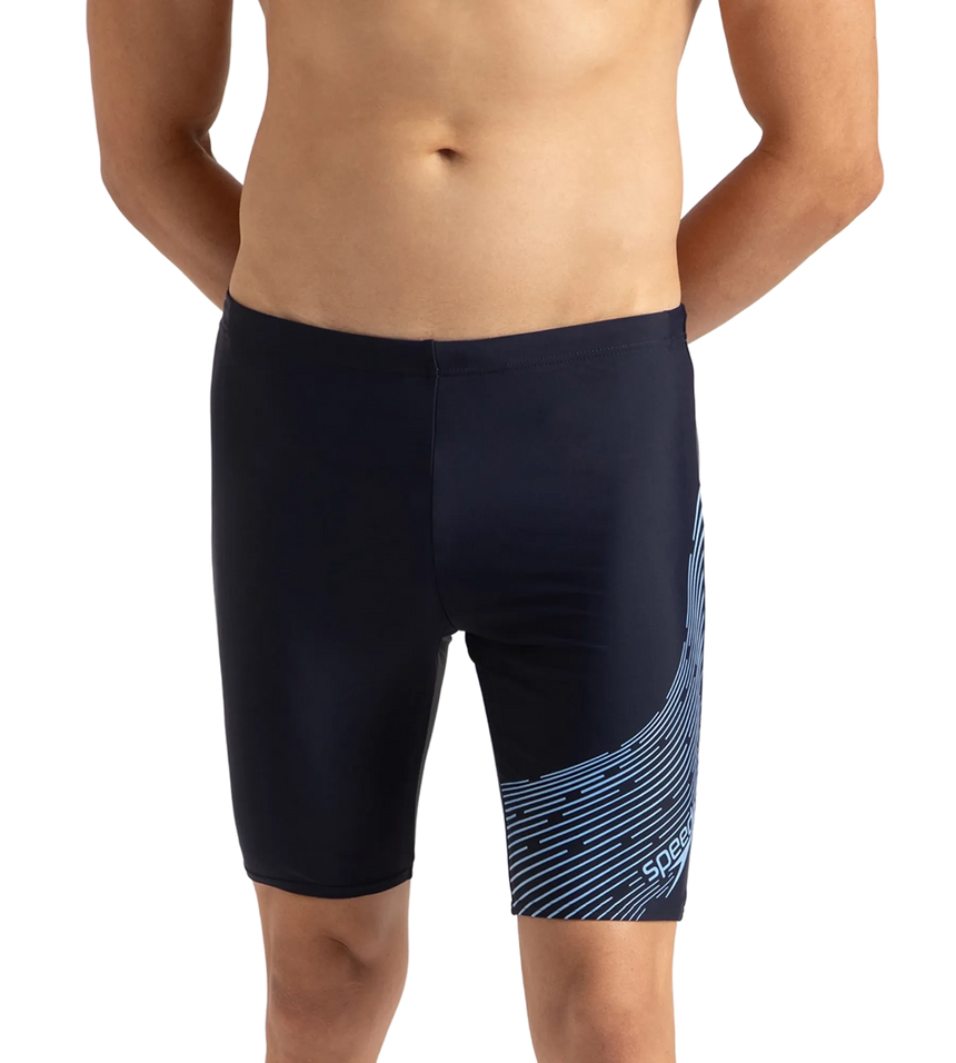 Men's Endurance 10 Medley Logo Jammer - True Navy & Curiousblue