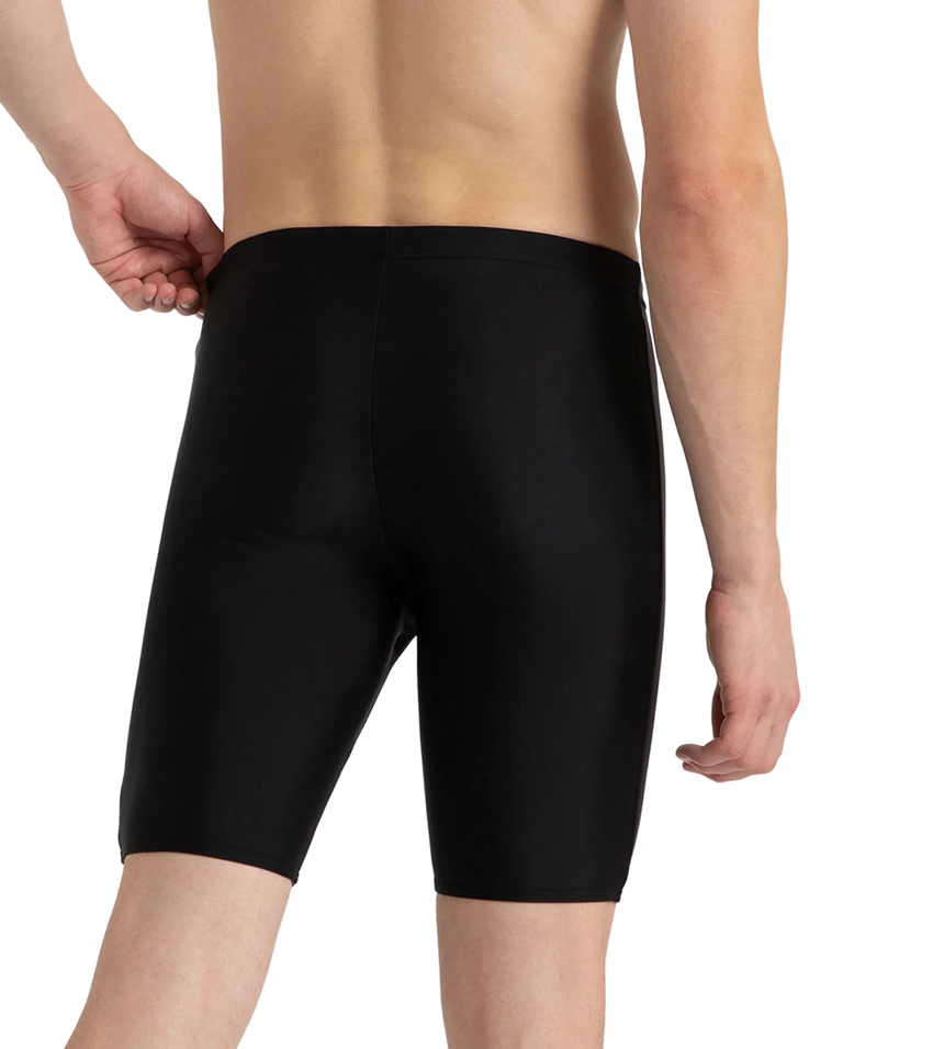 Men's Endurance10 Tide Print Sports Gala Logo Jammer - Black & High Risk Red
