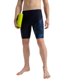 Men's Endurance10 Tide Print Sports Gala Logo Jammer - True Navy & Cobalt Pop