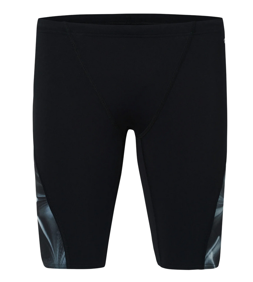 Men's Endurance+ Digital Print V-Cut Jammer - Black & White