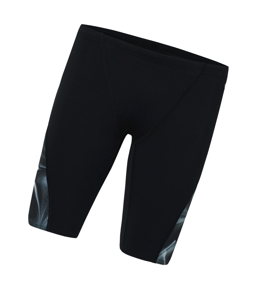 Men's Endurance+ Digital Print V-Cut Jammer - Black & White