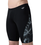 Men's Endurance+ Digital Print V-Cut Jammer - Black & White