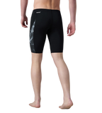 Men's Endurance+ Digital Print V-Cut Jammer - Black & White