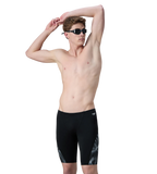 Men's Endurance+ Digital Print V-Cut Jammer - Black & White