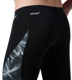 Men's Endurance+ Digital Print V-Cut Jammer - Black & White