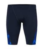 Men's Endurance+ Digital Print V-Cut Jammer - True Navy & Periwinkle Blue
