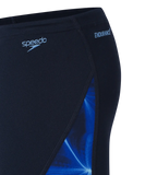 Men's Endurance+ Digital Print V-Cut Jammer - True Navy & Periwinkle Blue