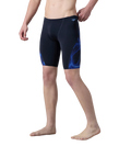 Men's Endurance+ Digital Print V-Cut Jammer - True Navy & Periwinkle Blue