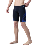 Men's Endurance+ Digital Print V-Cut Jammer - True Navy & Periwinkle Blue
