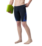 Men's Endurance+ Digital Print V-Cut Jammer - True Navy & Periwinkle Blue