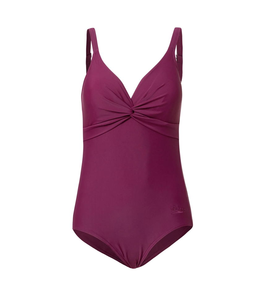 Women's Endurance 10 Brigitte One Piece Swimwear - Deep Plum