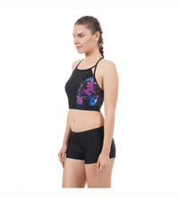 Women's Inject Wave Tank Top H20 Active - Black & Vgrey_3