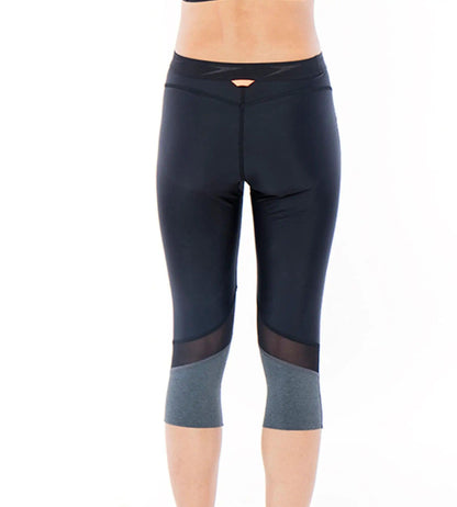 Women's H20 Active Stormza Sport Capri - Black &  Ultramarine_4