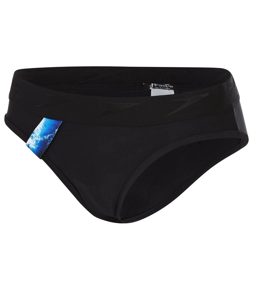 Women's Recycled Polyamide Stormza Sport Brief - Black, Ultramarine & Stellar