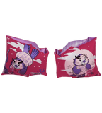 Unisex Aria Sea Otter Print Swim Confidence Armbands For Tot's - Pink & Purple